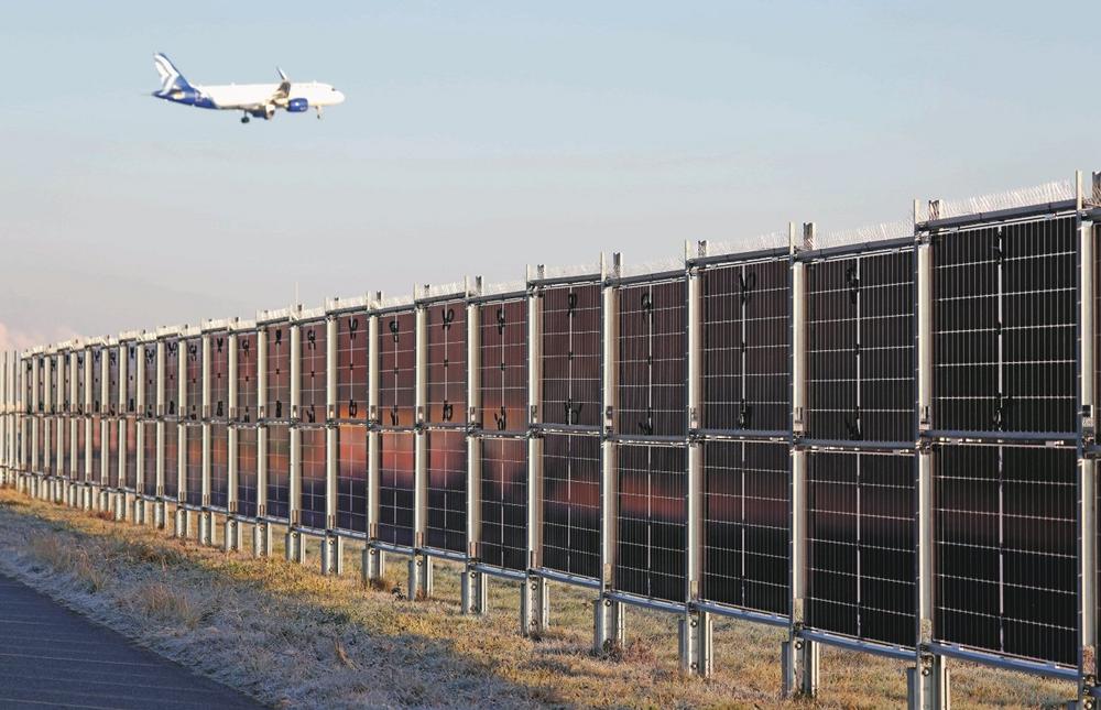 Next2Sun-Technologie liefert Solarstrom für den Flughafen Frankfurt
