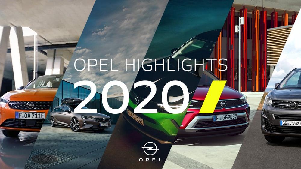 Alles außer gewöhnlich: Das Opel-Jahr 2020 im Video-Rückblick