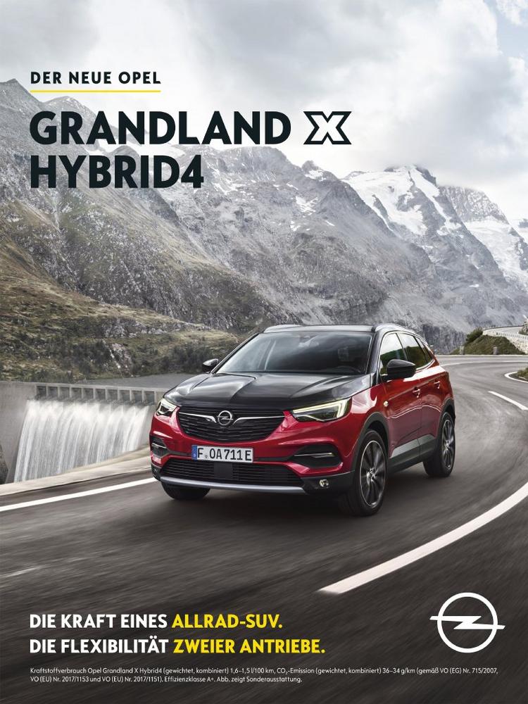 Neue 360-Grad-Kampagne zum Opel Grandland X Plug-in-Hybrid startet