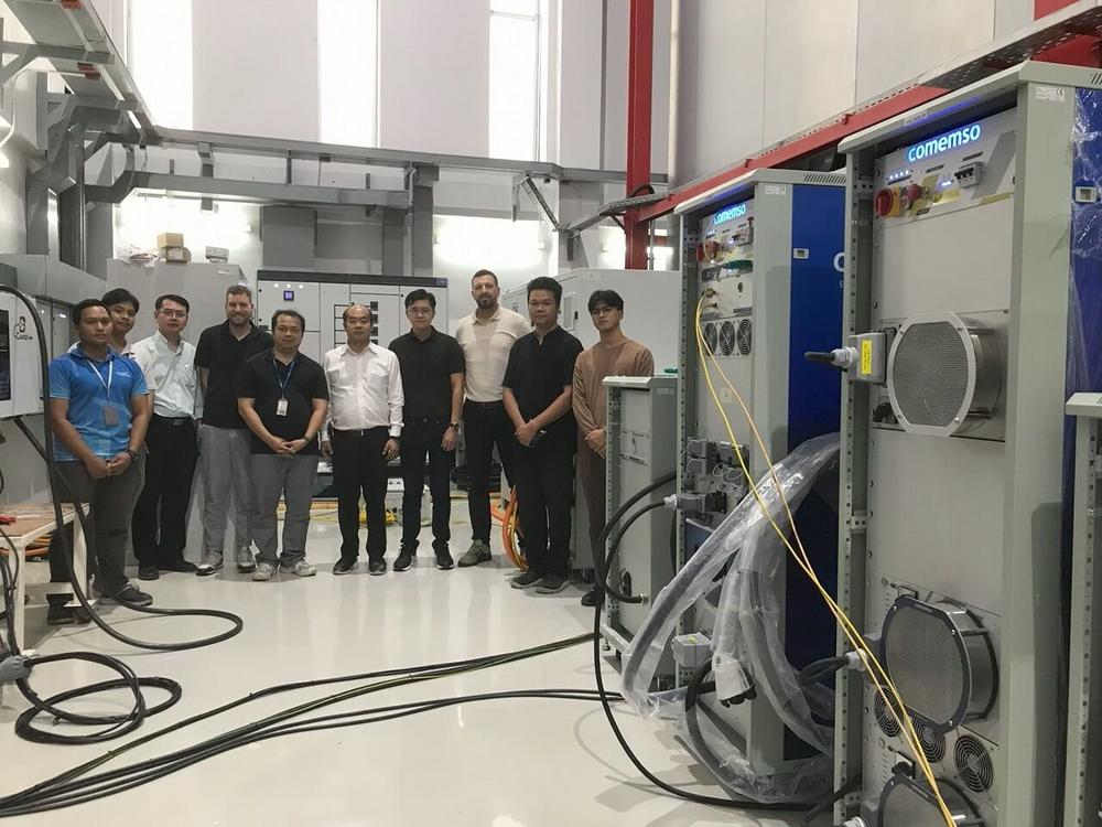 comemso supplies 350 kW EV Charging Test System for High-Power EVSE Testing in Thailand