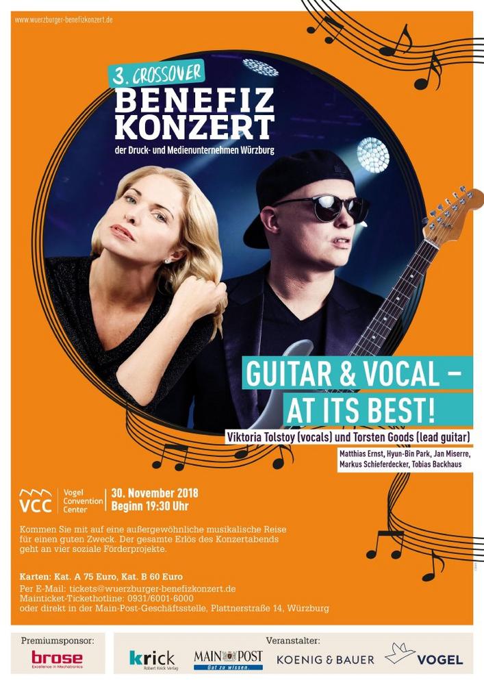 3. Crossover-Benefizkonzert der Druck- und Medienunternehmen