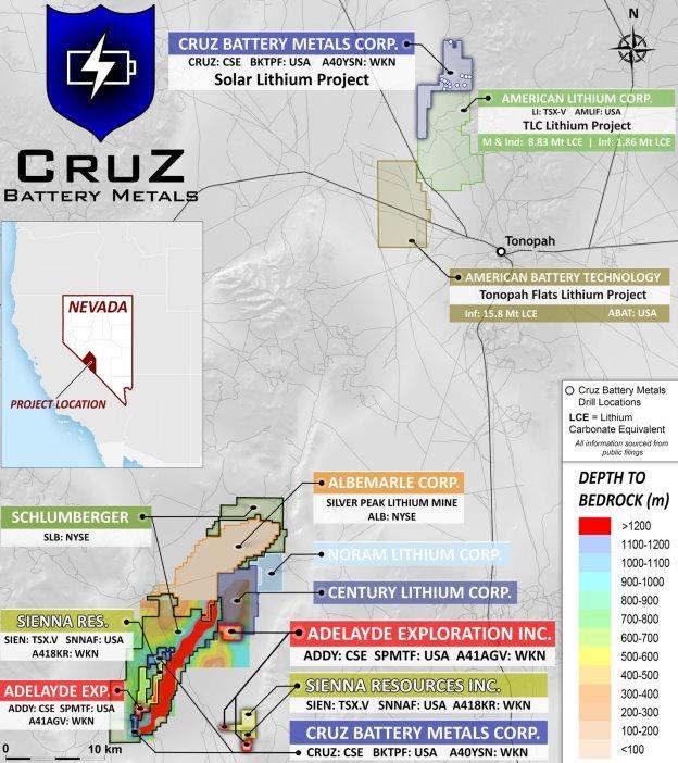 Cruz Battery Metals gibt eine Privatplatzierung zur Finanzierung von Arbeitsprogrammen auf seinen Projekten in Nevada und Ontario bekannt