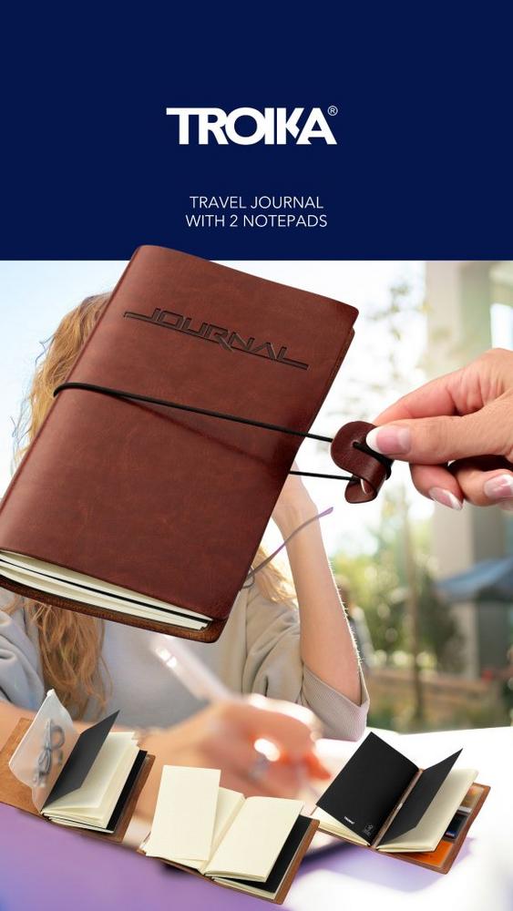 TROIKA TRAVEL JOURNAL – Stilvoll reisen, planen und notieren