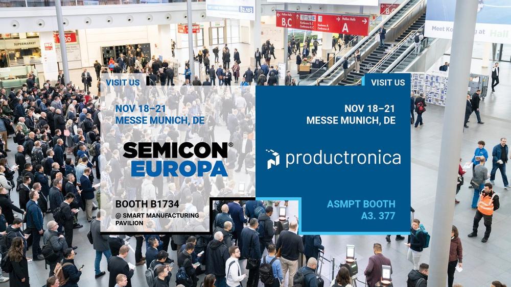 Critical Manufacturing präsentiert die Fabrik der Zukunft auf der productronica und SEMICON Europa