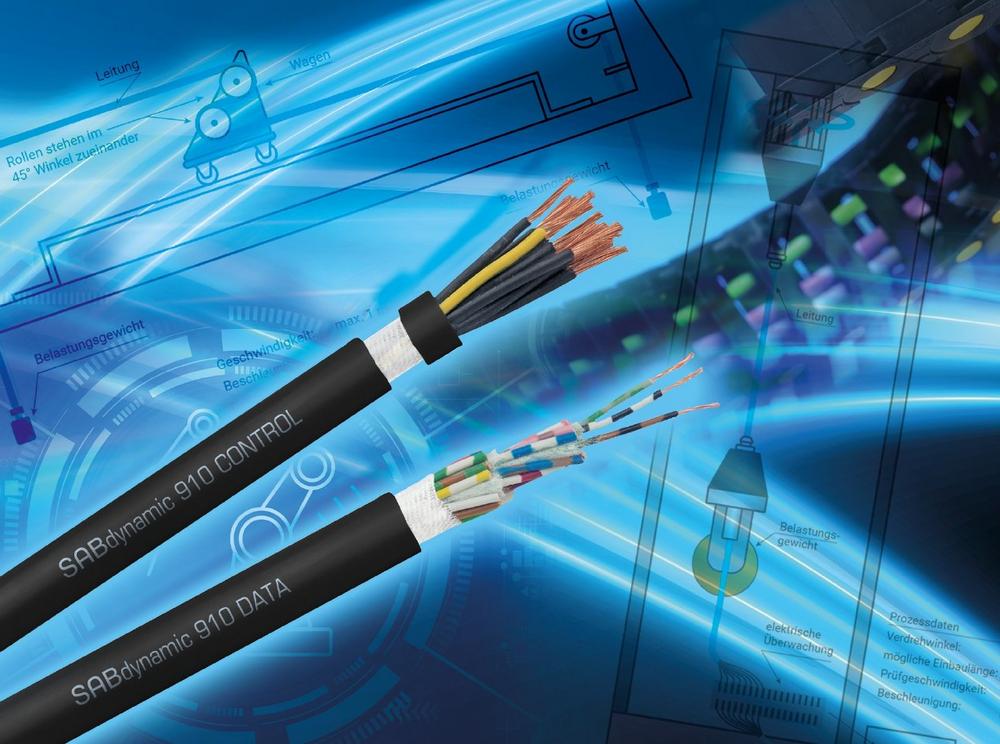 Permanently flexible cable design for dynamic applications