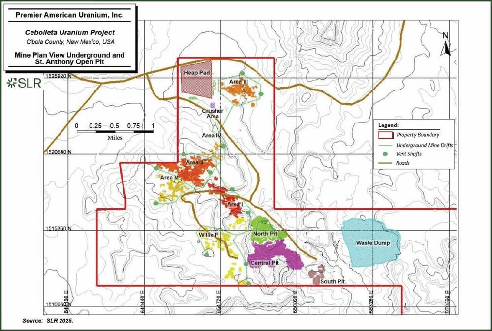Premier American Uranium Announces Preliminary Economic Assessment and Mineral Resource Update for the Cebolleta Uranium Project, Outlining Project Economics and Framework for Enhancement