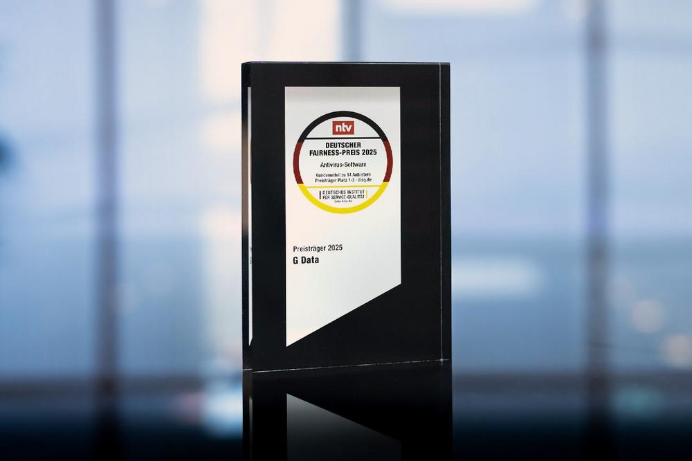 Auszeichnung für gelebte Fairness: G DATA erhält den Deutschen Fairness-Preis 2025