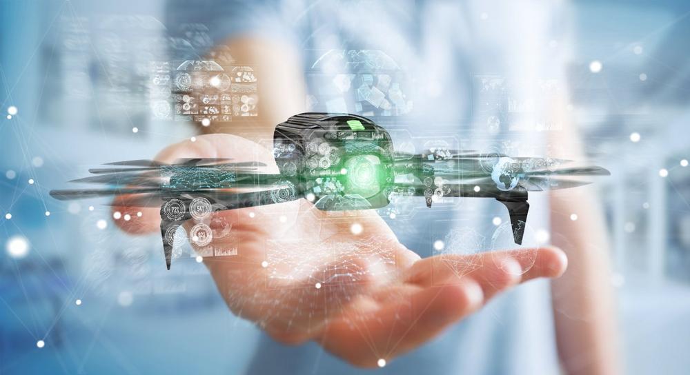 Die Drohne als Wegweiser