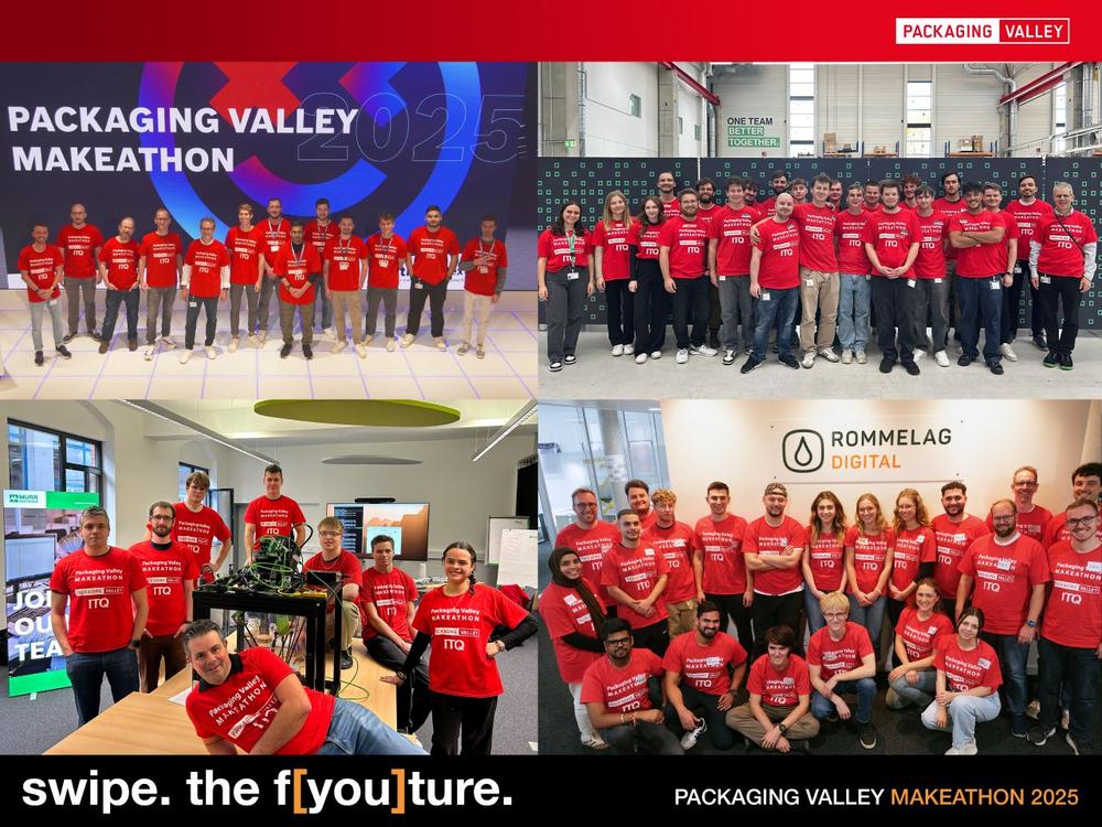 Künstliche Intelligenz als Innovationstreiber: Packaging Valley Makeathon 2025 gestaltet Zukunft des Verpackungsmaschinenbaus