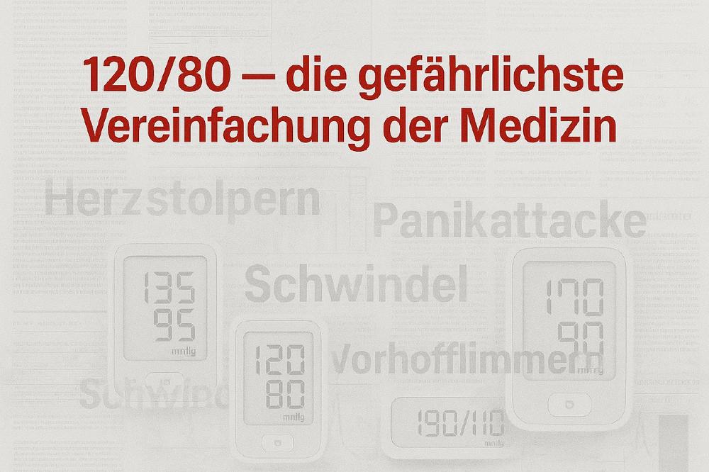 120/80 – die gefährlichste Vereinfachung der Medizin