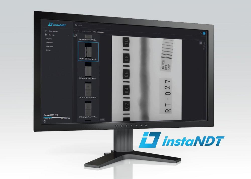 Smart and DICONDE Compliant X-ray Image Archiving with instaNDT