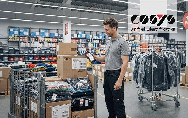 Transparenter Wareneingang: NVE-Lösungen für hohe Bestandsgenauigkeit und verkürzte Dock-to-Stock-Zeiten im Textilhandel