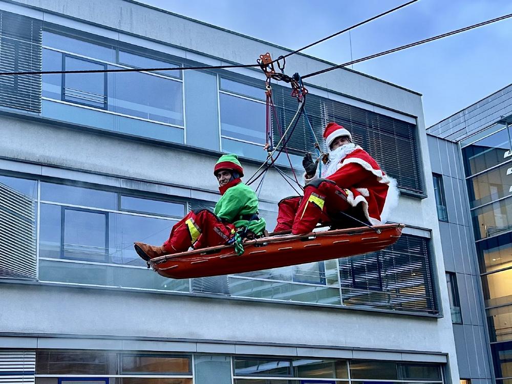 Wenn Superman durchs Fenster winkt