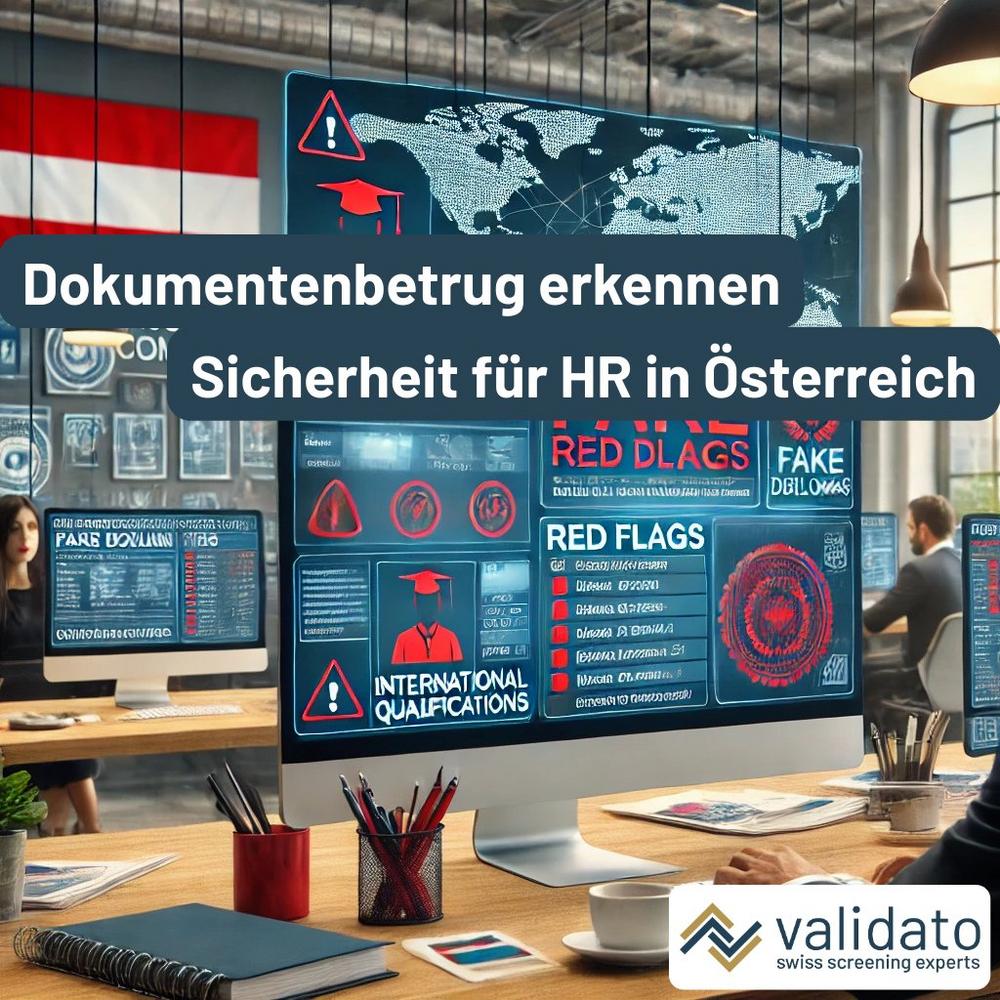 Falsche Ausbildungsnachweise in Österreich: Warum HR die Quelle verifizieren muss