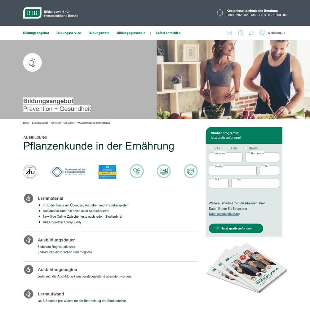 Mit dem neuen BTB-Lehrgang „Pflanzenkunde in der Ernährung“ die gesundheitlichen Vorteile von Kultur- und Wildpflanzen nutzen