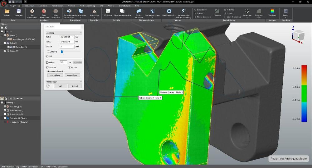 3D-Scanner + Quicksurface: Ein hervorragendes Duo – in jeder Beziehung, auch preislich