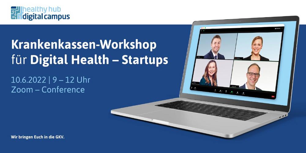 Der Healthy Hub bringt Startups und Innovatoren in die Gesetzliche Krankenversicherung: Krankenkassen-Workshop und Beginn des Startup-Wettbewerbs