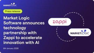 Market Logic gibt Technologiepartnerschaft mit Zappi zur Forcierung von Innovationen mithilfe von KI bekannt