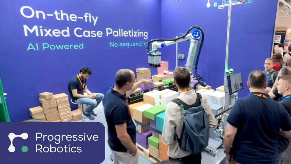 Progressive Robotics Brings Physical AI for Mixed Palletizing Automation to LogiMAT 2026