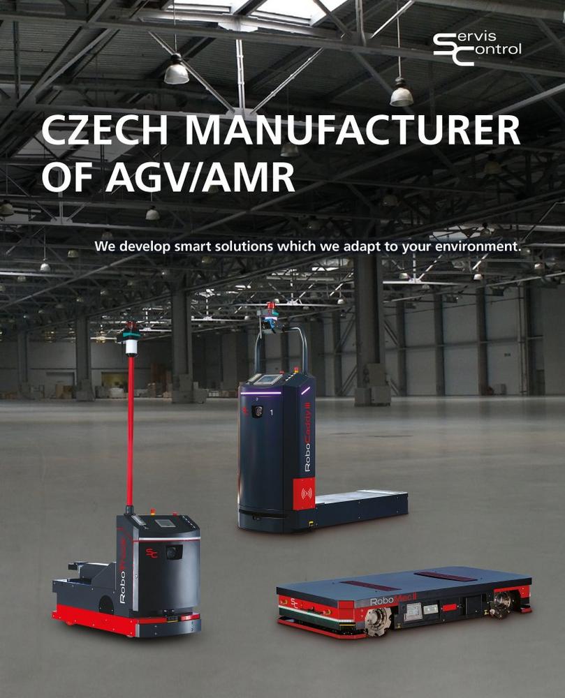 ServisControl – Czech manufacturer of AGV/AMR