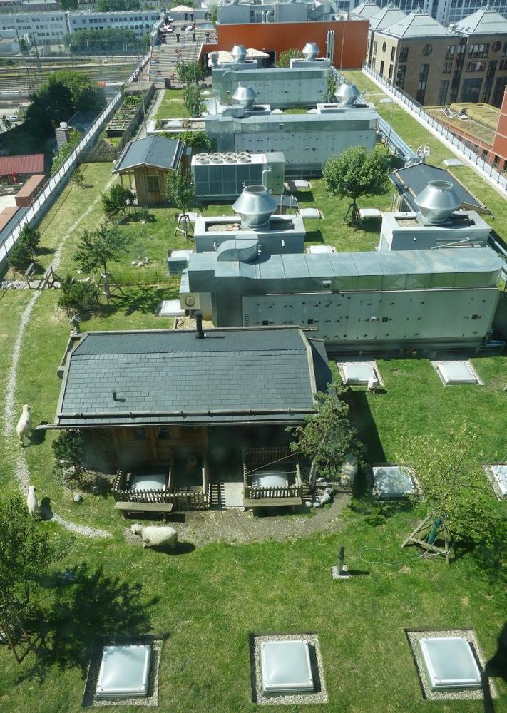 Roboter auf dem Dach?