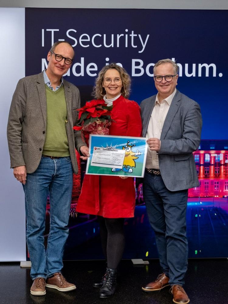 G DATA CyberDefense spendet 7.000 Euro an Hospiz St. Hildegard