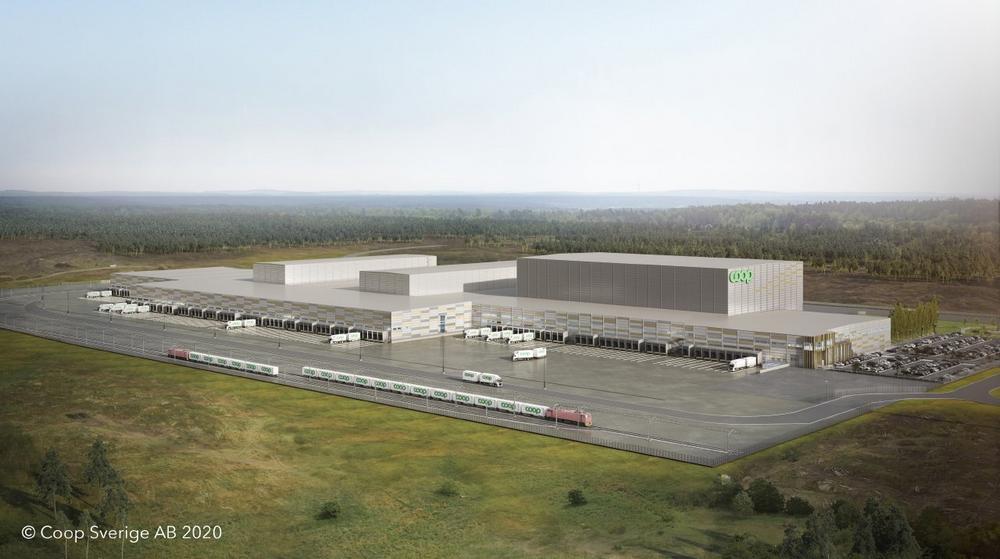 Coop invests in one of the largest automation solutions in the world with state-of-the-art technology from SSI Schaefer and environmental focus