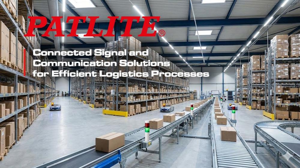 LogiMAT Stuttgart 2026: PATLITE Presents Networked Signaling and Communication Solutions for Efficient Logistics Processes