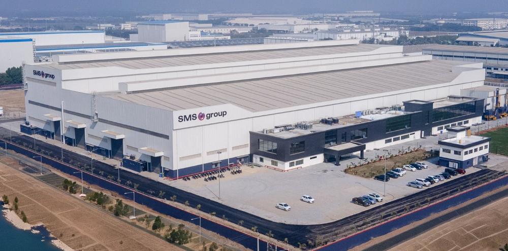 SMS group opens state-of-the-art manufacturing facility in Ahmedabad (Sanand), India, strengthening its presence in this growth market