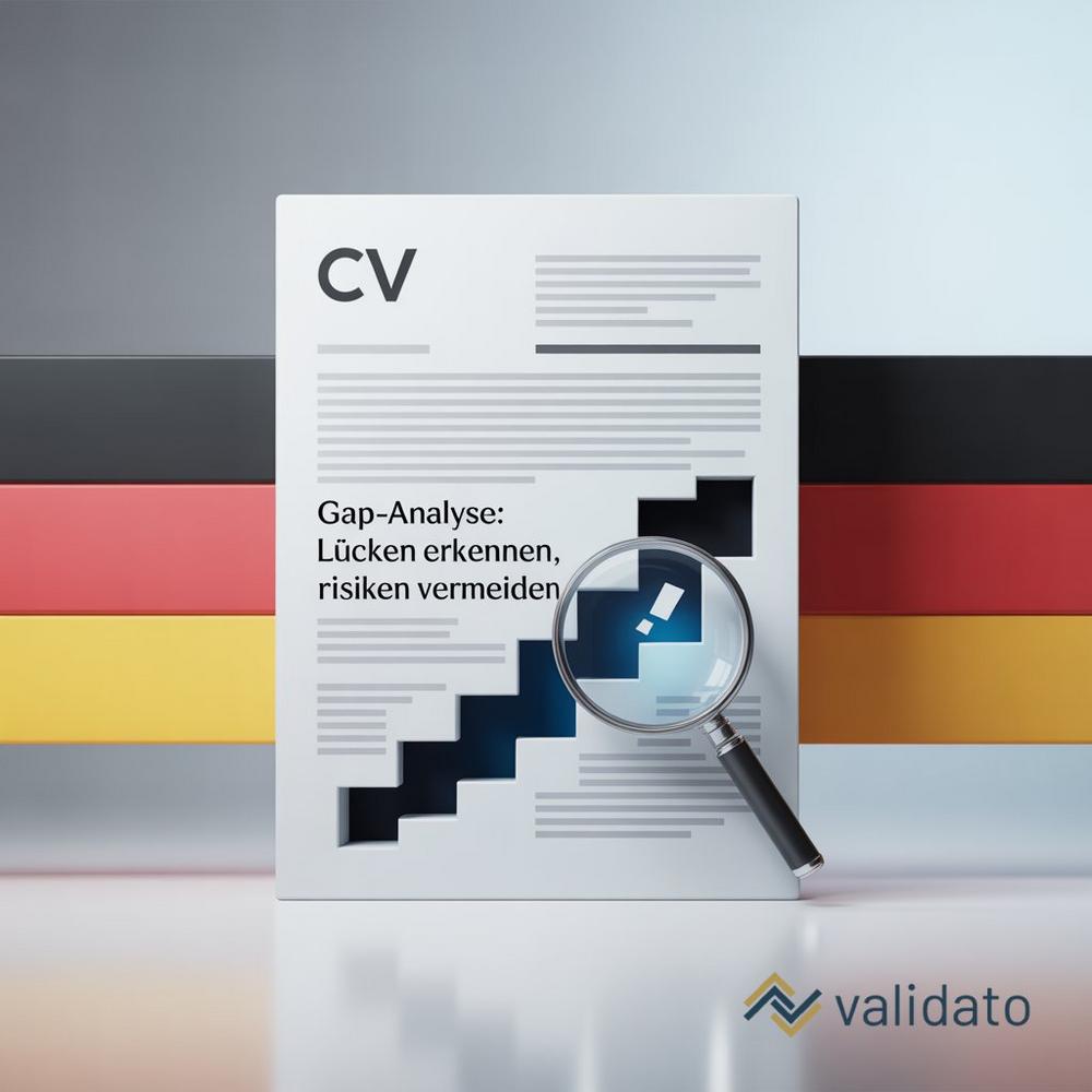 GAP-Analyse für Deutschland: Warum CV-Lücken ohne Verifizierung ein HR-Risiko sind