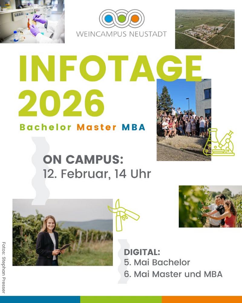 Infotag für Studieninteressierte am Donnerstag, den 12. Februar um 14 Uhr