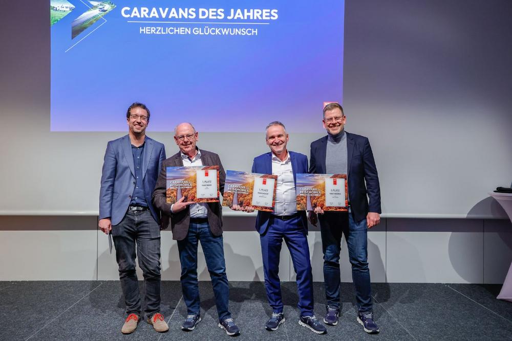 Fendt-Caravan dreifach ausgezeichnet