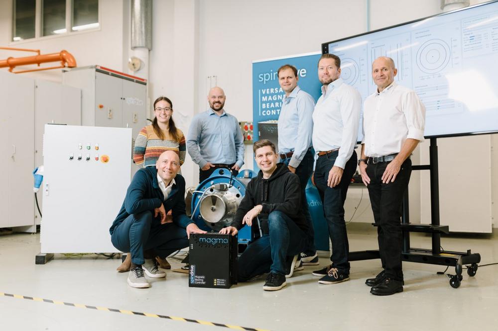 Finnish cleantech company SpinDrive raises €3.8M to cut industrial energy waste and pollution with magnetic levitation bearings