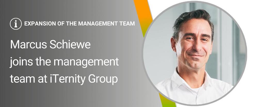 Marcus Schiewe joins the management team of the iTernity Group as Chief Executive Officer
