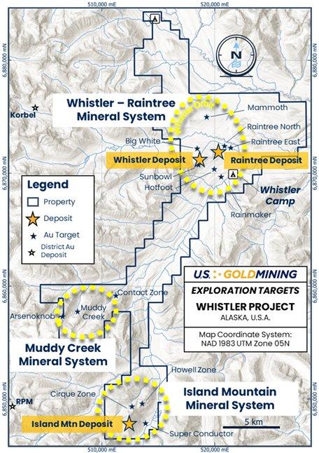 U.S. GoldMining Identifies New Au-Cu Porphyry Targets from 2025 Exploration Program at the Whistler Gold-Copper Project, Alaska