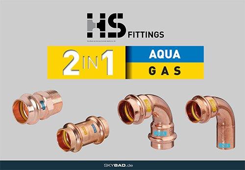 AquaGas V“ – Ein Fitting für Gas und Wasser