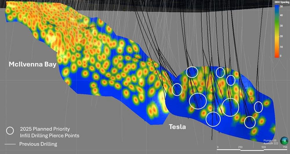 Foran Commences 2025 Winter Drill Program at Tesla Zone