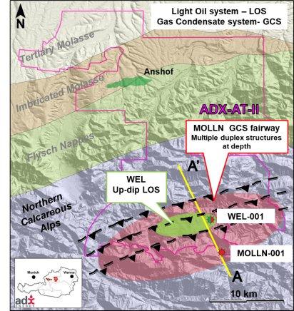 MCF Energy veröffentlicht Update zu den Testarbeiten in der Bohrung Welchau-1: Im Bohrloch tritt während des Entfernens der Flüssigkeitssäule (Unloading) Gas an die Oberfläche