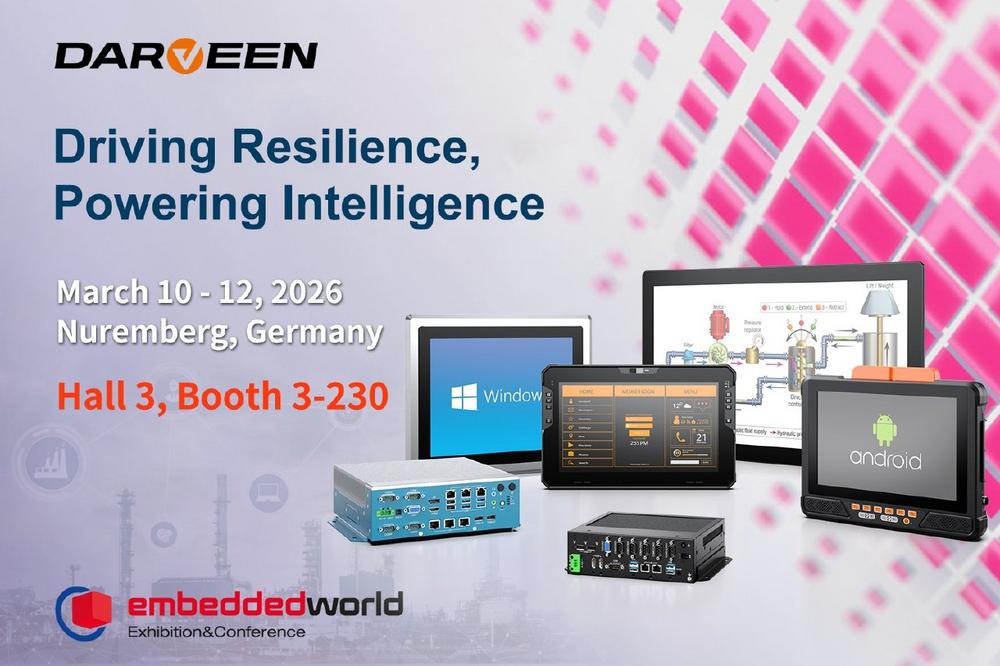 Darveen Drives Industrial Resilience and Edge Intelligence at embedded world 2026