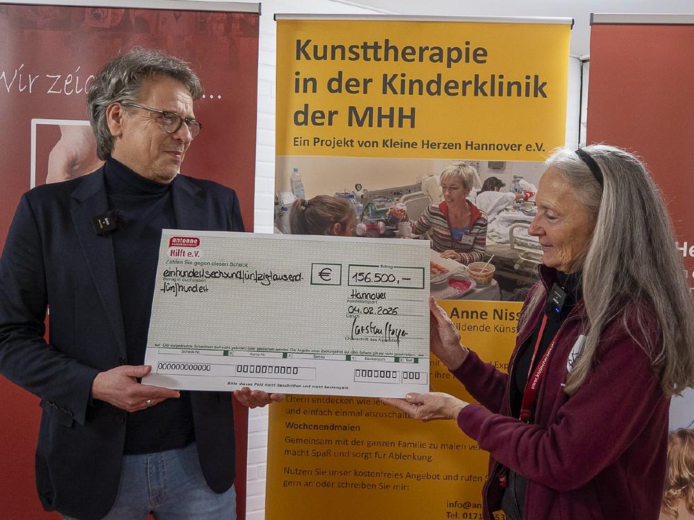 Bei 156.500 Euro kamen die Tränen