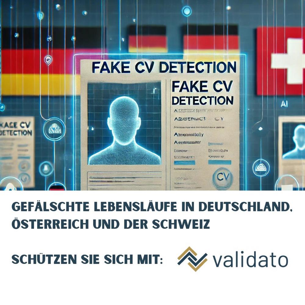 Deutschland, Österreich und die Schweiz verzeichnen einen Anstieg gefälschter Bewerbungsunterlagen.