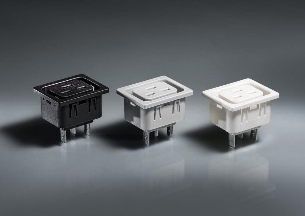 4792: Geräteeinbausteckdose 16 A für flexible Verdrahtung