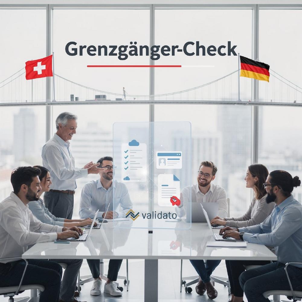 Wohnen in DE, Arbeiten in CH: Validato löst das Grenzgänger-Screening