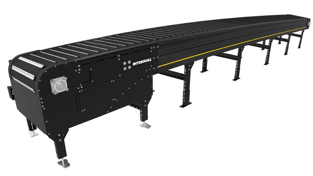 Interroll präsentiert auf der LogiMAT 2026 die neue Chain-Belt-Sortierlösung kombiniert mit MCP PLAY