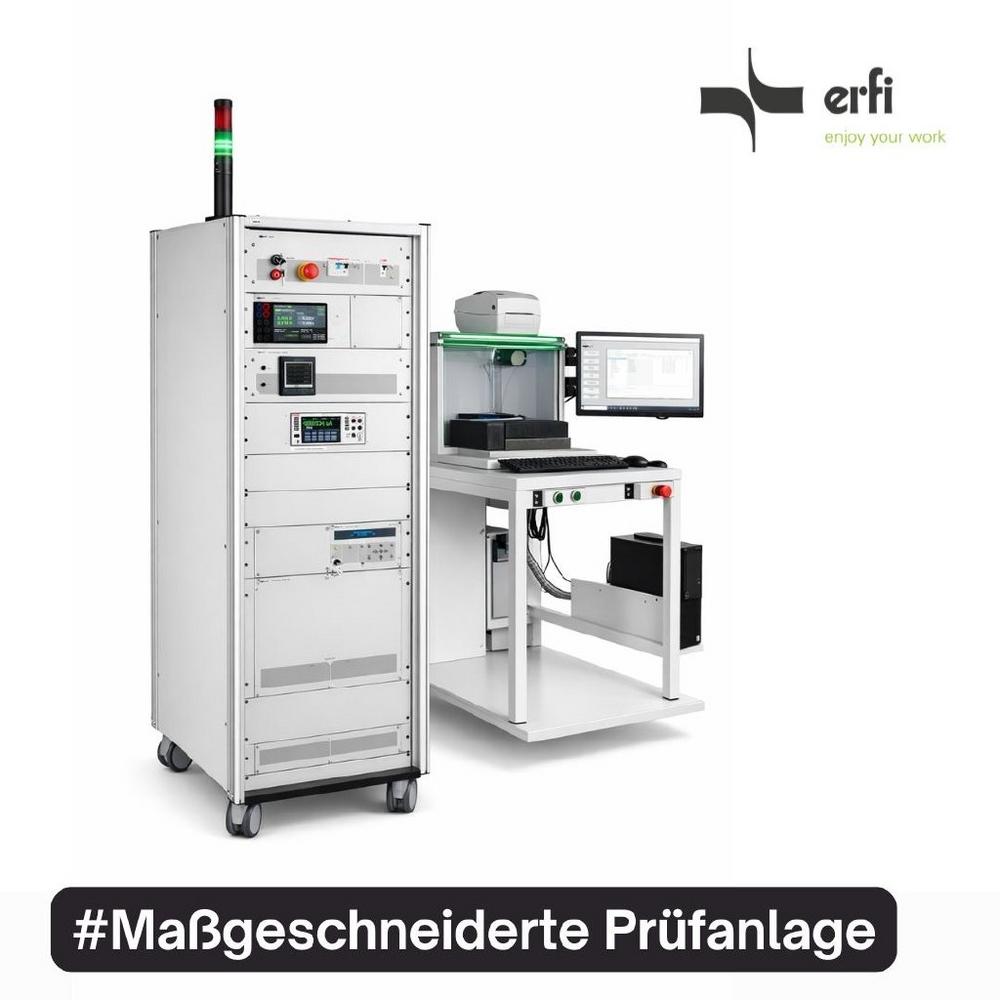 erfi liefert Prüfsystem für Ex-Schutz-Industrieleuchten an Eaton