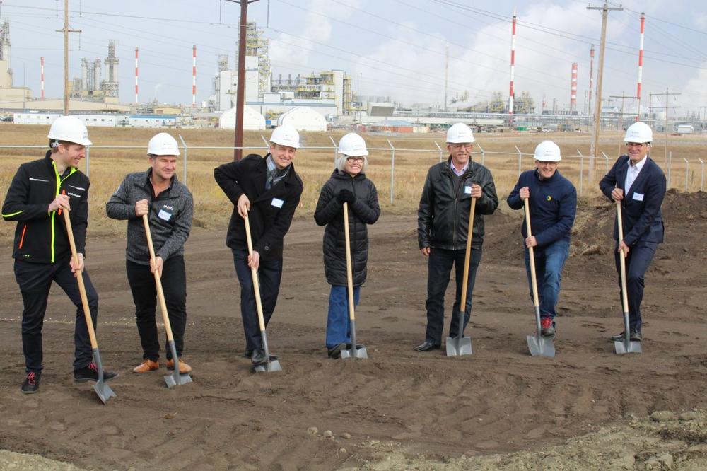 Joffre Solar Power Plant Ground-breaking – Building Alberta’s green economy