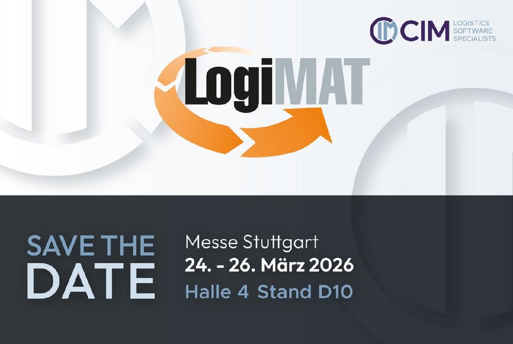Von komplex bis kompakt: CIM GmbH präsentiert WMS-Lösungen PROLAG World und PROLAG One auf der LogiMAT