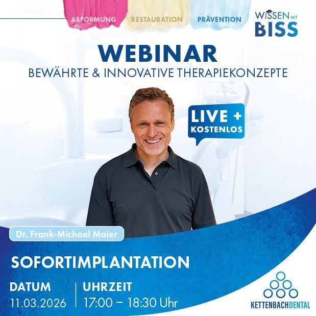Erfolgreiche Webinar-Reihe von Kettenbach Dental setzt Maßstäbe und wird in 2026 fortgesetzt