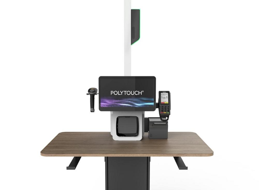 EuroShop 2026: Pyramid Computer erweitert Self-Checkout-System POLYTOUCH® pSyCO