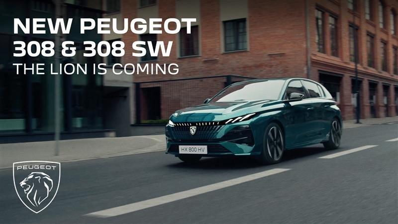 Neue Kampagne PEUGEOT 308 & 308 SW: Jetzt kommt der Löwe!